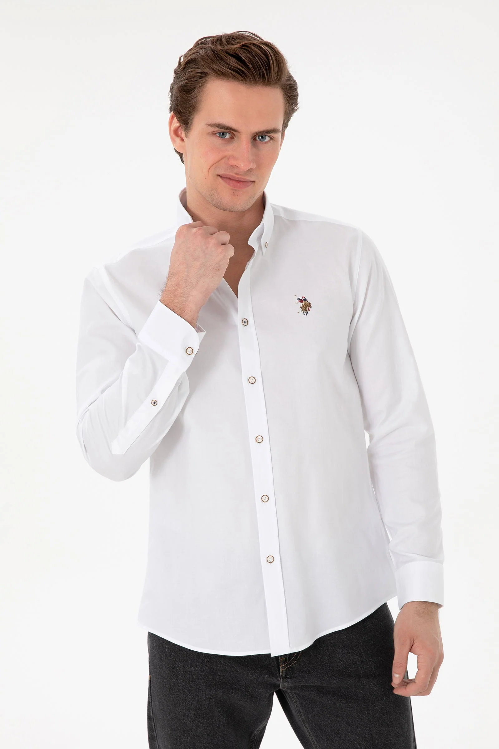 WOVEN SHIRT CEDCOLOR WHITE