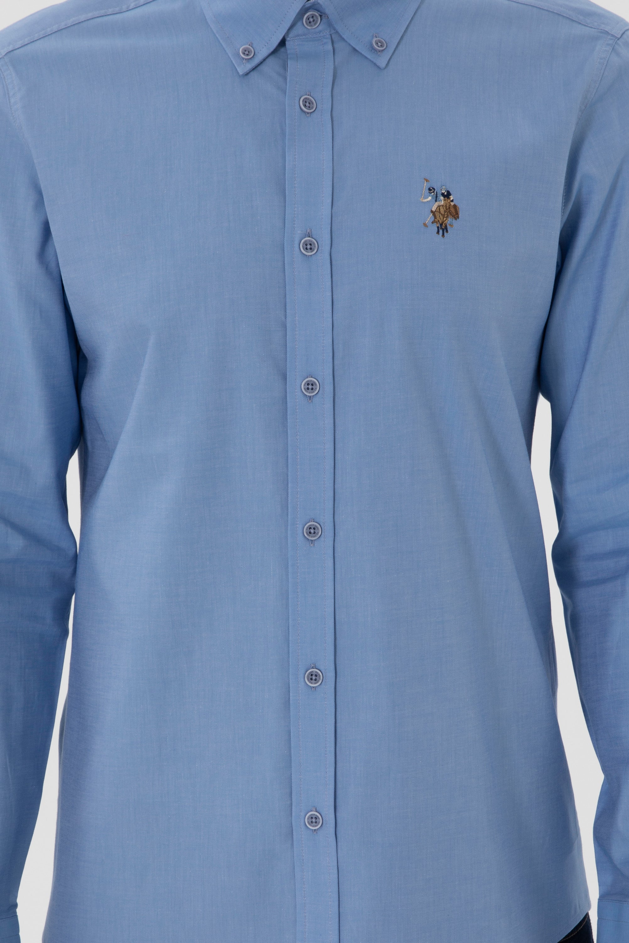WOVEN SHIRT NELD BLUE - Image 6