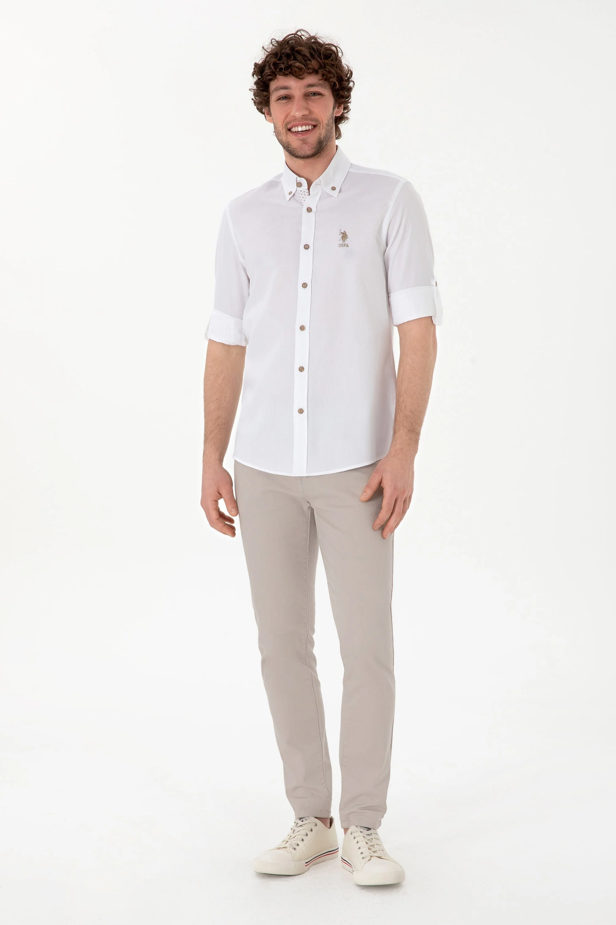 WOVEN SHIRT SUZANNA WHITE - Image 4