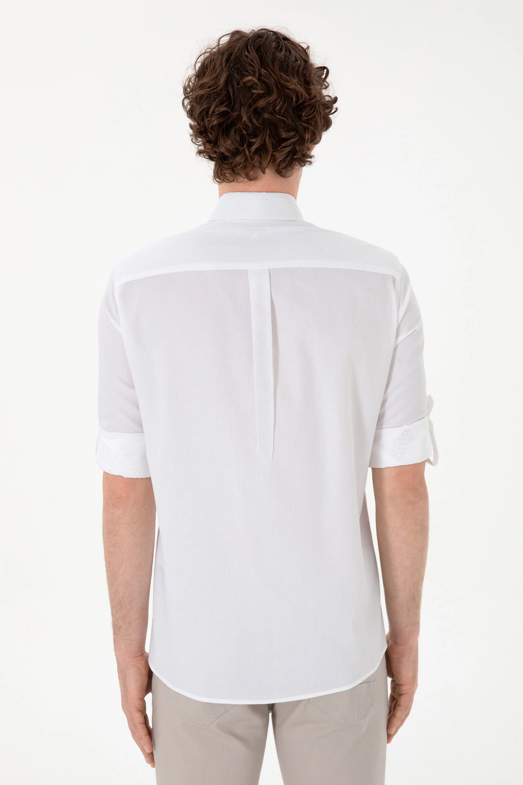 WOVEN SHIRT SUZANNA WHITE - Image 5